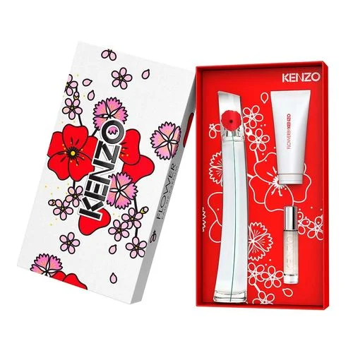 ESTUCHE KENZO FLOWER 3 PIEZAS