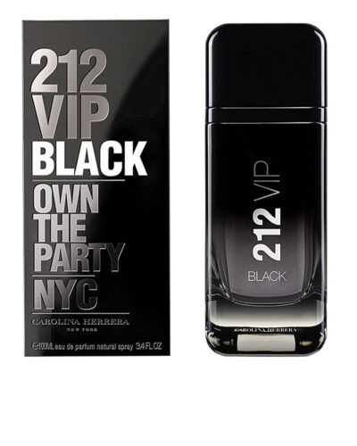 CAROLINA HERRERA 212 VIP BLACK HOMBRE EDP