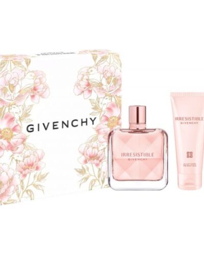 Estuche Givenchy Irresistible Mujer 3pz Perfume 80ml/Mini 12,5ml/ Crema 75ml