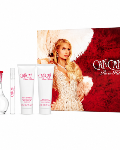 Estuche Paris Hilton Can Can Mujer EDT 4Pz Perfume 100ml / Perfume Mini / Gel De Ducha / Crema Corporal