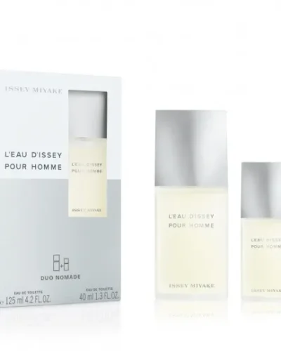 Estuche Issey Miyake Leau By Issey Pour Homme Hombre EDT 2pz Perfume 125ml / Perfume Mini 40ml