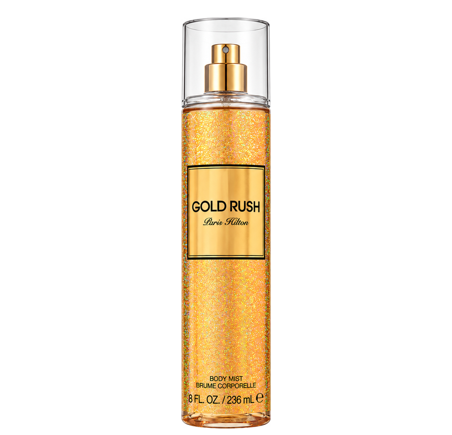 SPLASH MIST PARIS HILTON GOLD RUSH MUJER 236ML - Imagen 1
