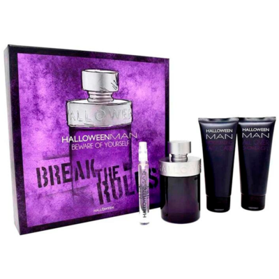 Estuche Jesus del Pozo Halloween Hombre EDT 4pz Perfume 125ML/Mini10ML/Shower gel 100ml/Balsamo hidratante 100ml