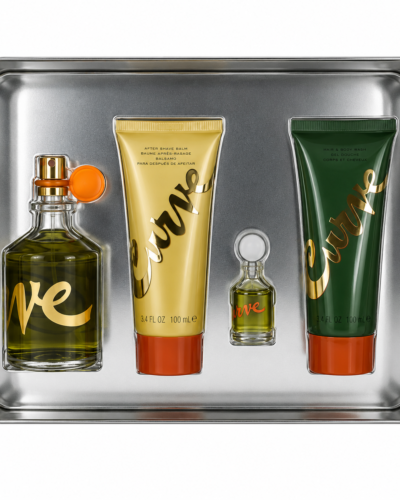 Estuche Curve Clasico By Liz Claiborne Hombre EDT 4pz Perfume125ml / Perfume Mini / After Shave / Gel De Ducha