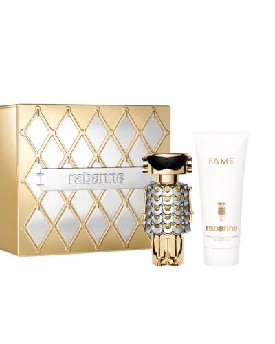 Estuche Paco Rabanne Fame Mujer EDP 2pz Perfume 80ml/Crema 100ml