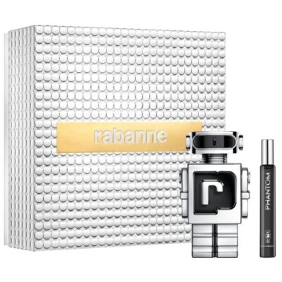 Estuche Paco Rabanne Phantom 2PZ Hombre Perfume 100ml + Mini 20ml