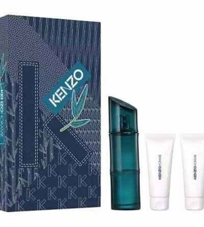Estuche Kenzo Homme Hombre EDT 3pz Perfume 110ml/ 2 Shower gel 75ml