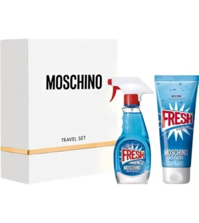 Estuche Moschino Fresh Mujer EDT 2Pz Perfume100ml / Crema Corporal 100ml