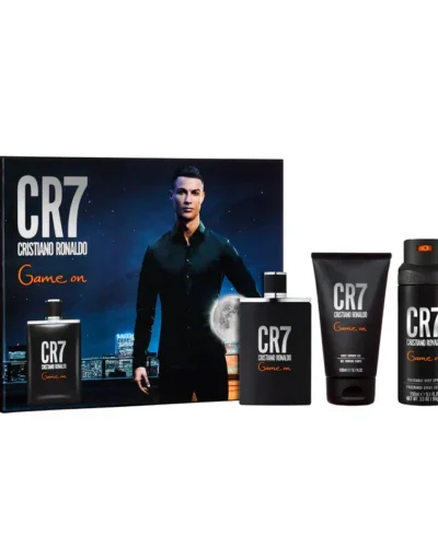 Estuche Cristiano Ronaldo CR7 Game On 3PZ Perfume + Shower Gel + Aerosol