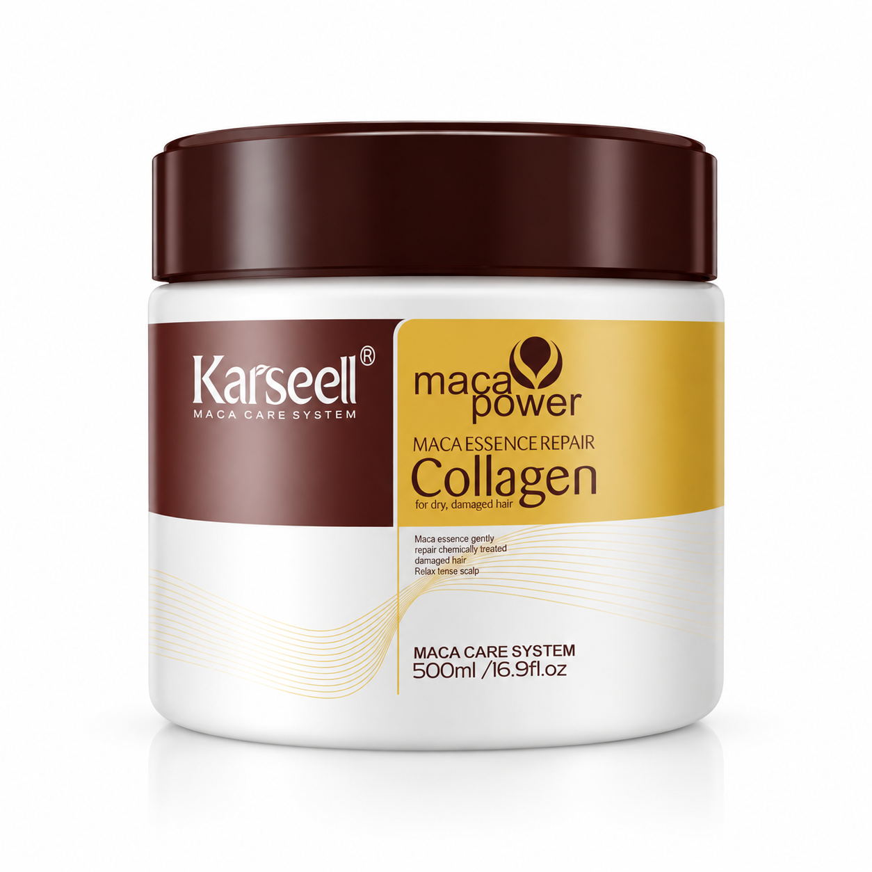 KARSEELL MACA ESSENCE REPAIR COLLAGEN 500ML (CREMA) - Imagen 1