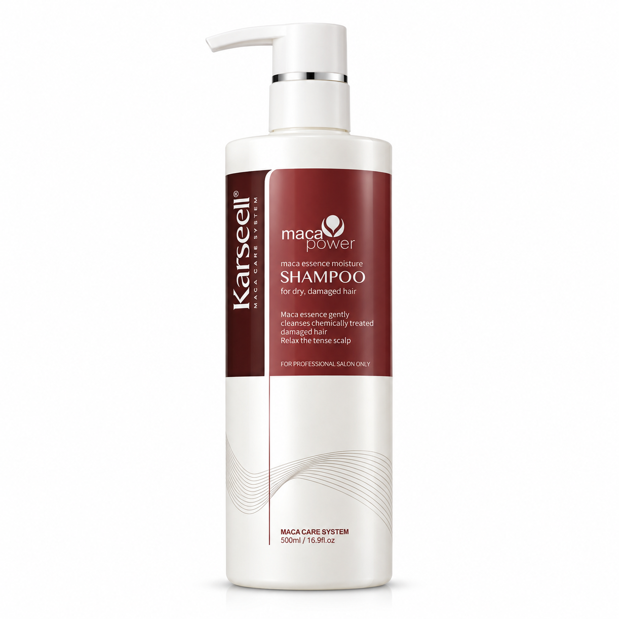 KARSEELL MACA ESSENCE MOISTURE SHAMPOO 500ML - Imagen 1