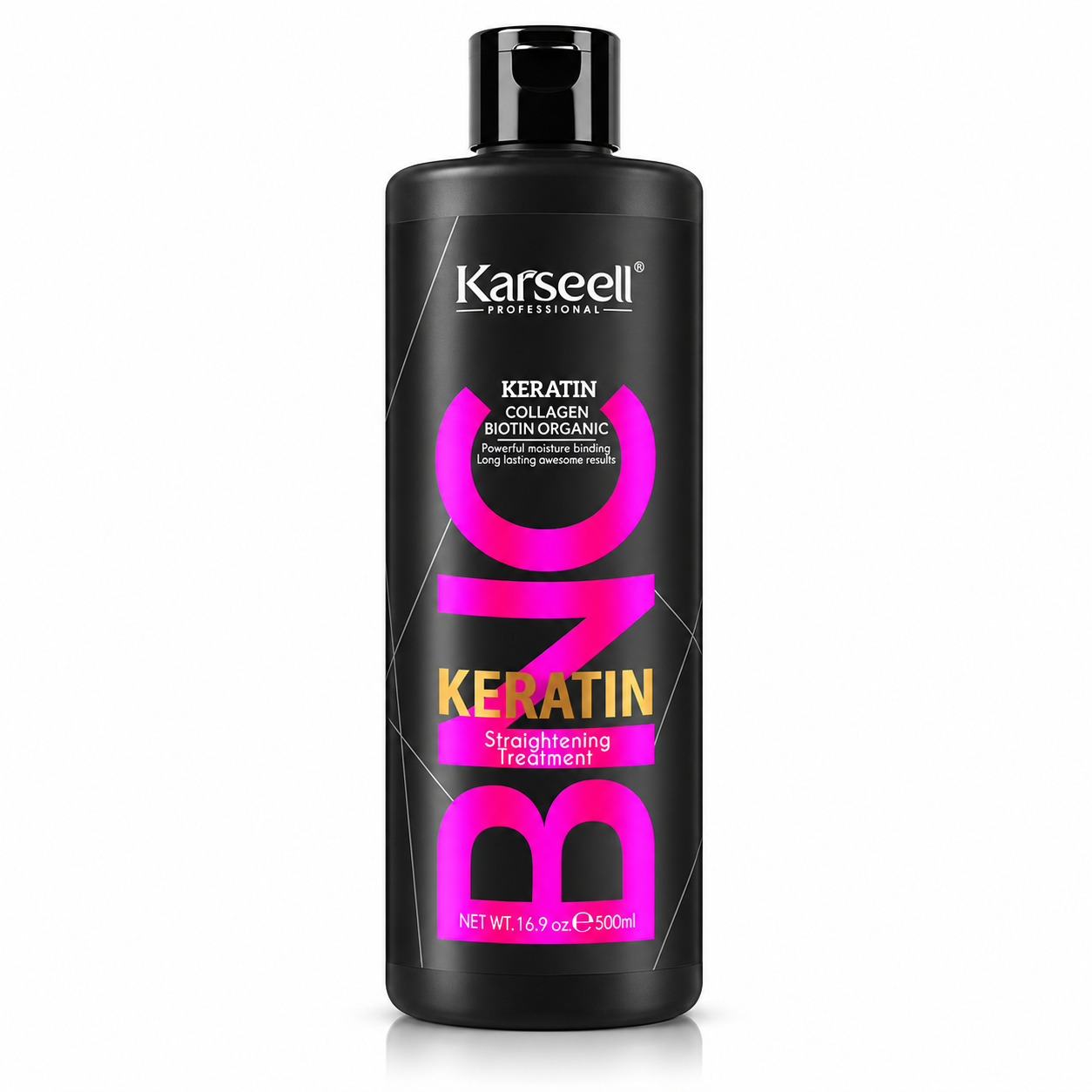 KARSEELL ARGAN KERATIN STRAIGTENING TREATMENT BNC 500ML - Imagen 1