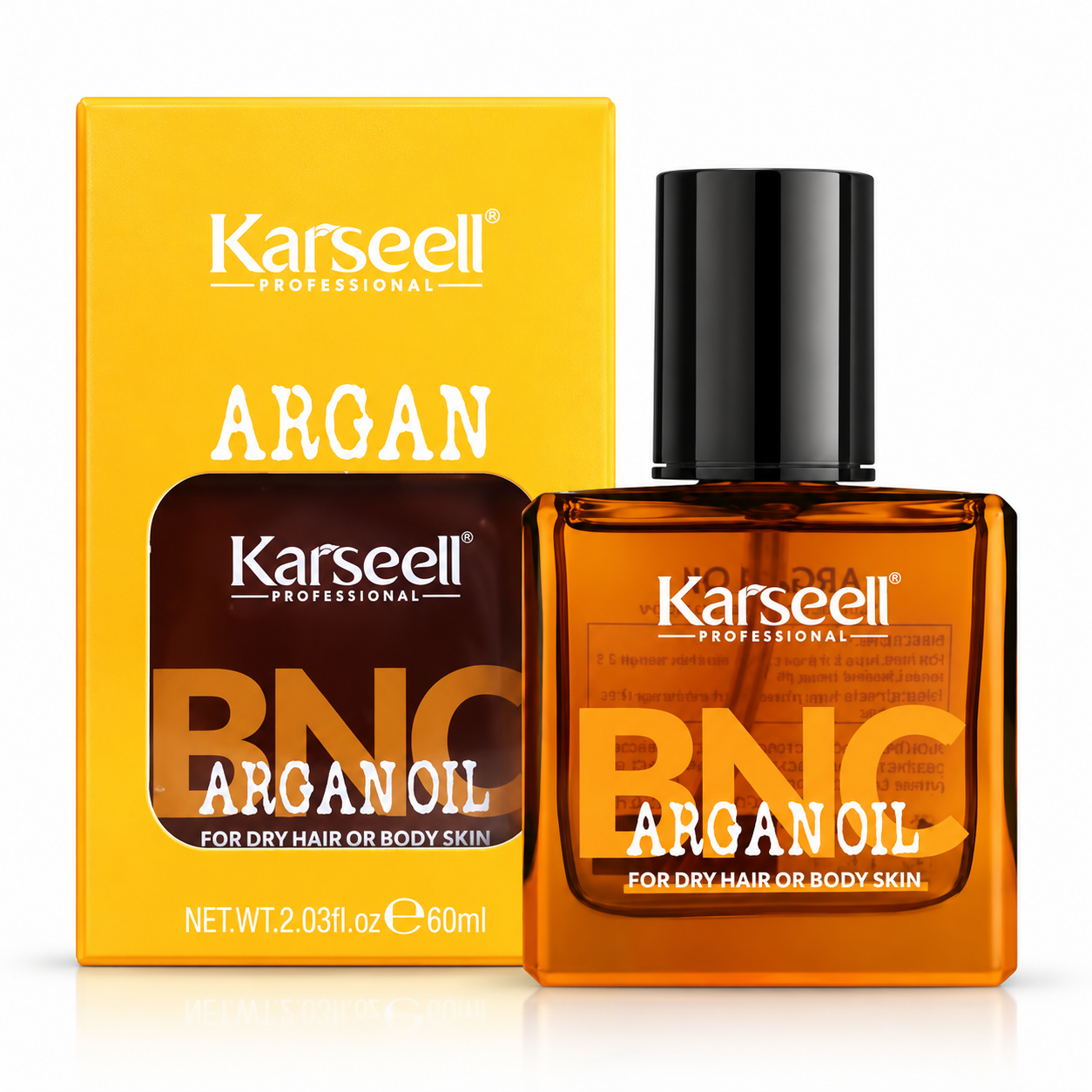 KARSEELL ARGAN OIL FOR DRY HAIR OR BODY SKIN 60ML (GOTAS) - Imagen 2