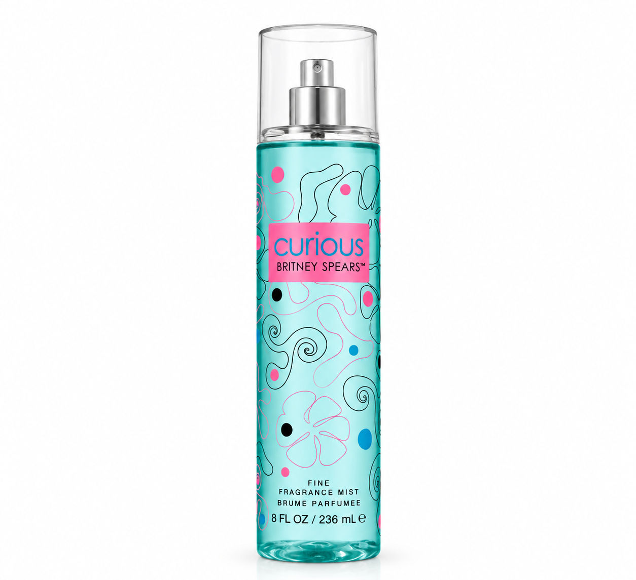 SPLASH BODY BRITNEY SPEARS CURIOUS 236ML - Imagen 1