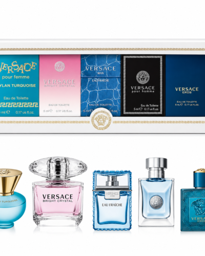 Estuche Versace Miniatura Unisex 5Pz