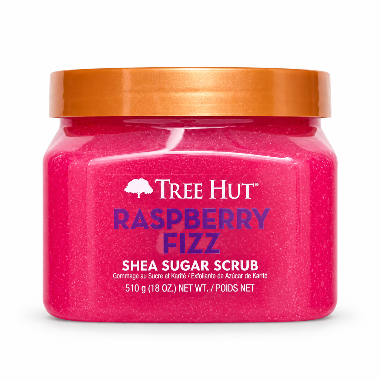 TREE HUT EXFOLIANTE DE AZUCAR RASPBERRY FIZZ 510G - Imagen 1