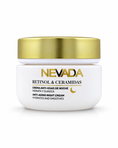 NEVADA CREMA HIDRATANTE DE NOCHE RETINOL Y CERAMIDAS 50ML