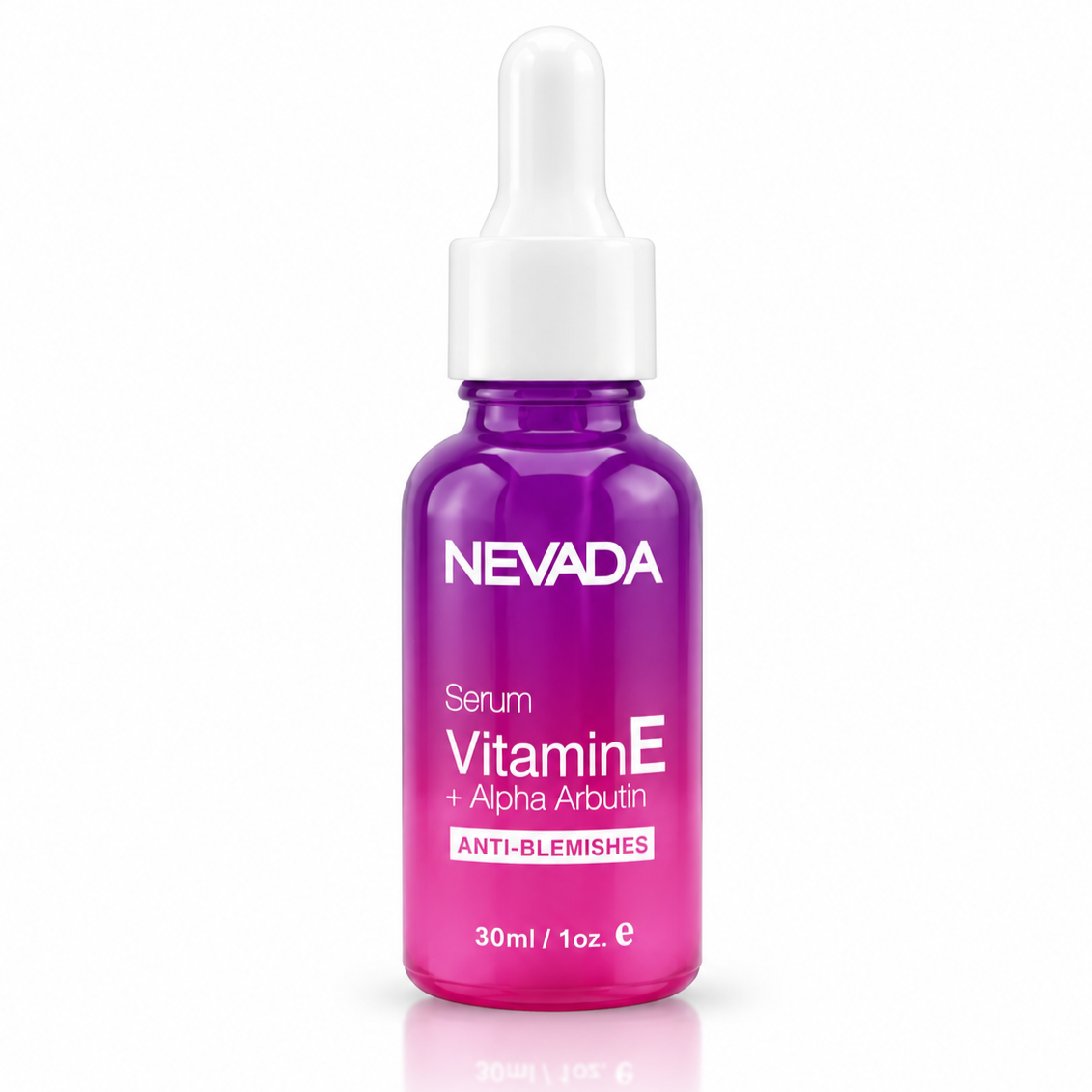 NEVADA SERUM FACIAL HIDRATANTE VIT.E, ALPHA ARBUTINA Y NACINAMIDA 30ML - Imagen 1