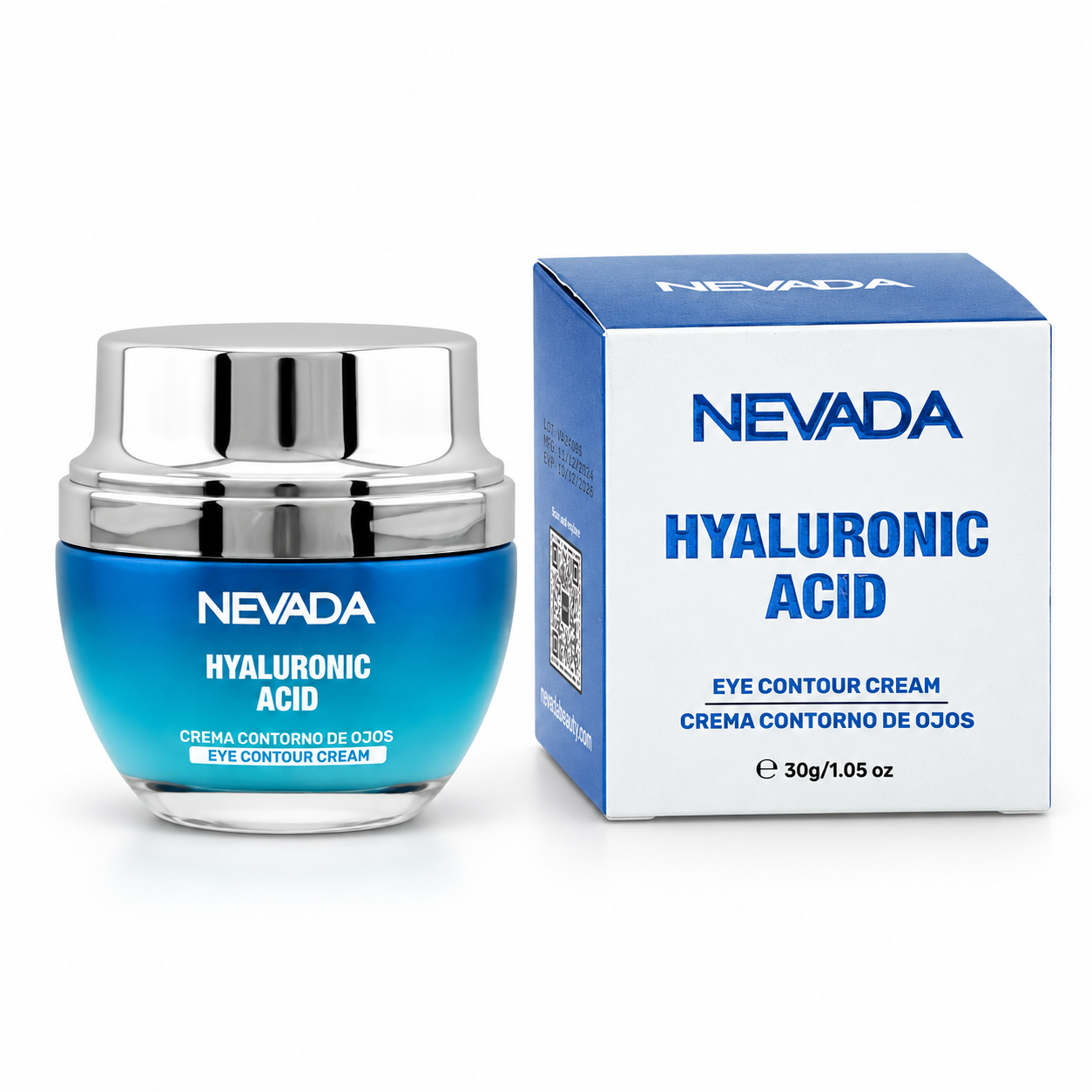 NEVADA CREMA CONTORNO DE OJOS ACIDO HIALURONICO 30G - Imagen 2