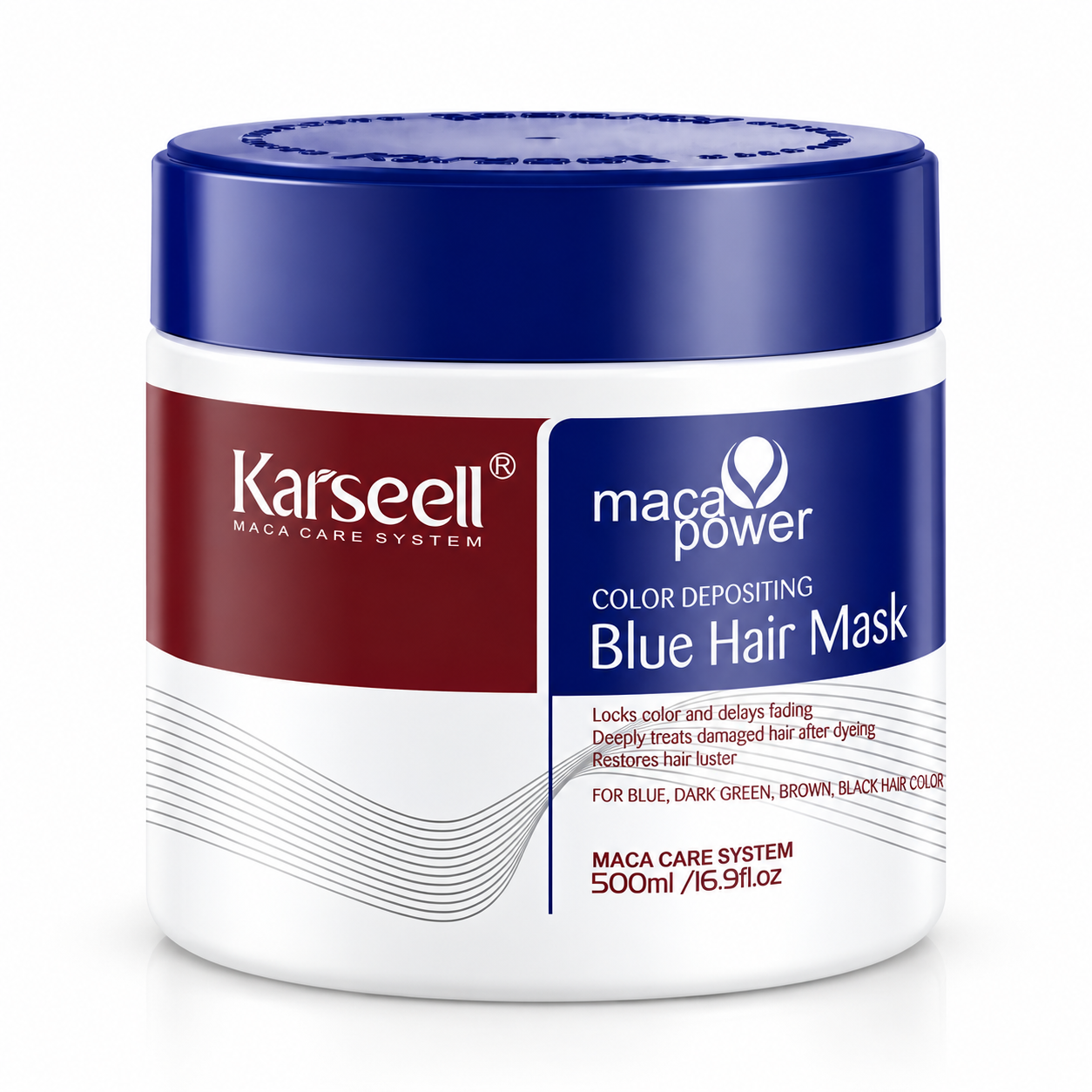 KARSEELL MACA ESSENCE REPAIR COLLAGEN BLUE 500ML (CREMA) - Imagen 1