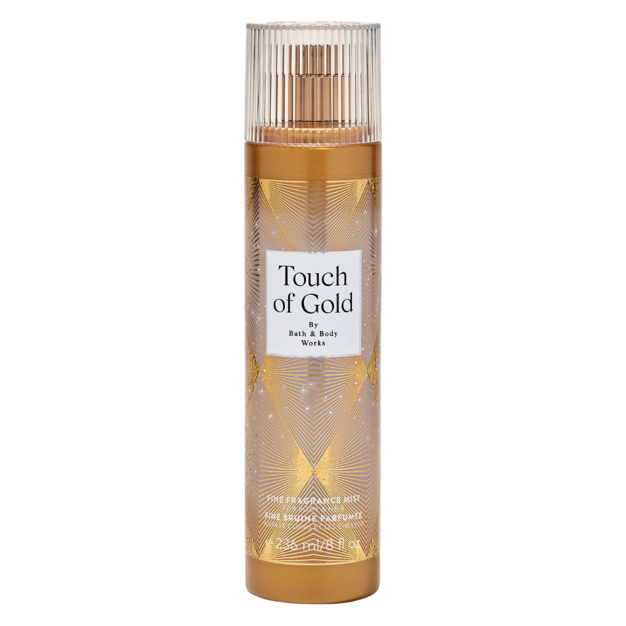 SPLASH FRAGRANCE MIST BATH AND BODY WORKS TOUCH OF GOLD MUJER 236ML - Imagen 1