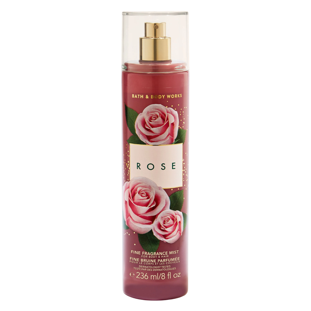 SPLASH FRAGRANCE MIST BATH AND BODY WORKS ROSE MUJER 236ML - Imagen 1