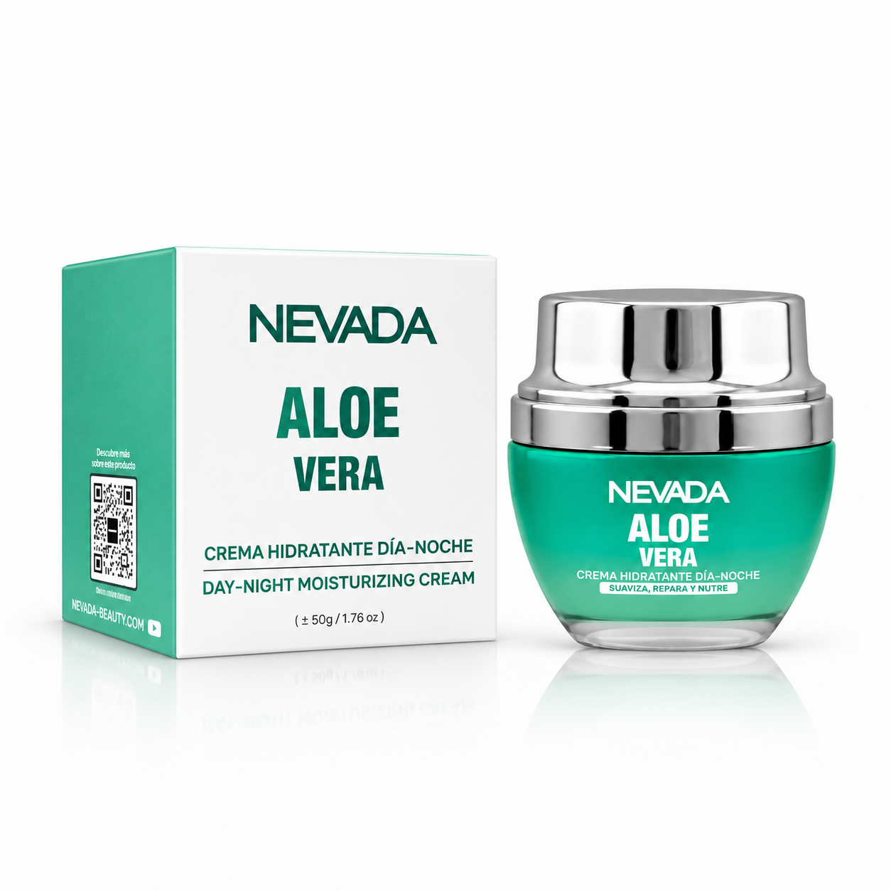 NEVADA CREMA HIDRATANTE ALOE 50G - Imagen 2