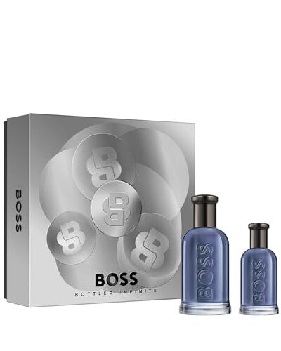 Estuche Hugo Boss Bottled Infinite Hombre EDP 2pz Perfume 100ml/Mini 30ml