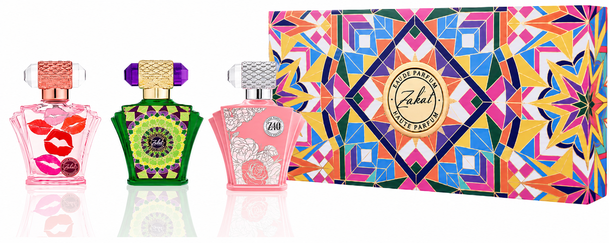 Estuche Zakat Miniatura Mujer 3Pz Z25 30ML / Z19 30ml / Z40 30ml - Imagen 1