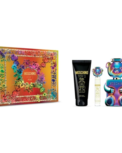 Estuche Moschino Toy 2 Pearl Unisex EDP 3pz Perfume 100ml/Min 10ml/ Crema 100ml