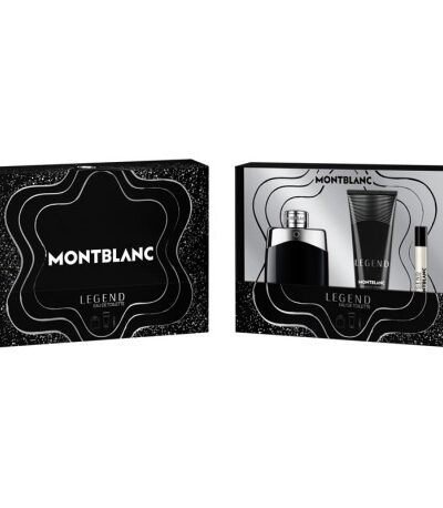 Estuche Montblanc Legend Hombre 3pz Perfume 100ml/Mini 7.5ml/Shower gel 100ml