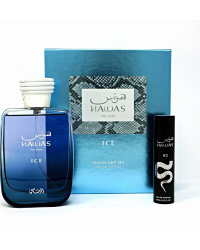 Estuche Rasasi Hawas Ice For Him EDP 2Pz Perfume 100ml/Perfume Mini 8ml