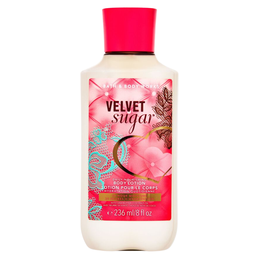 CREMA CORPORAL BODY LOTION BATH AND BODY VELVET SUGAR 236ML - Imagen 1