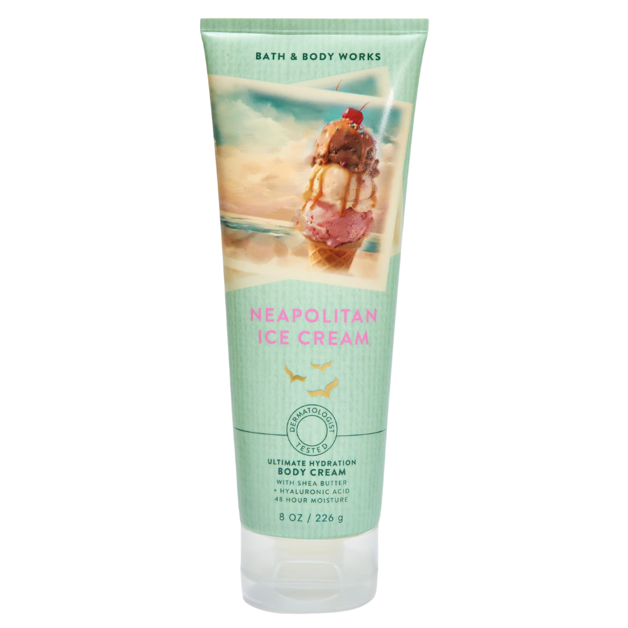 CREMA CORPORAL BATH AND BODY WORKS NEAPOLITAN ICE CREAM 236ML - Imagen 1