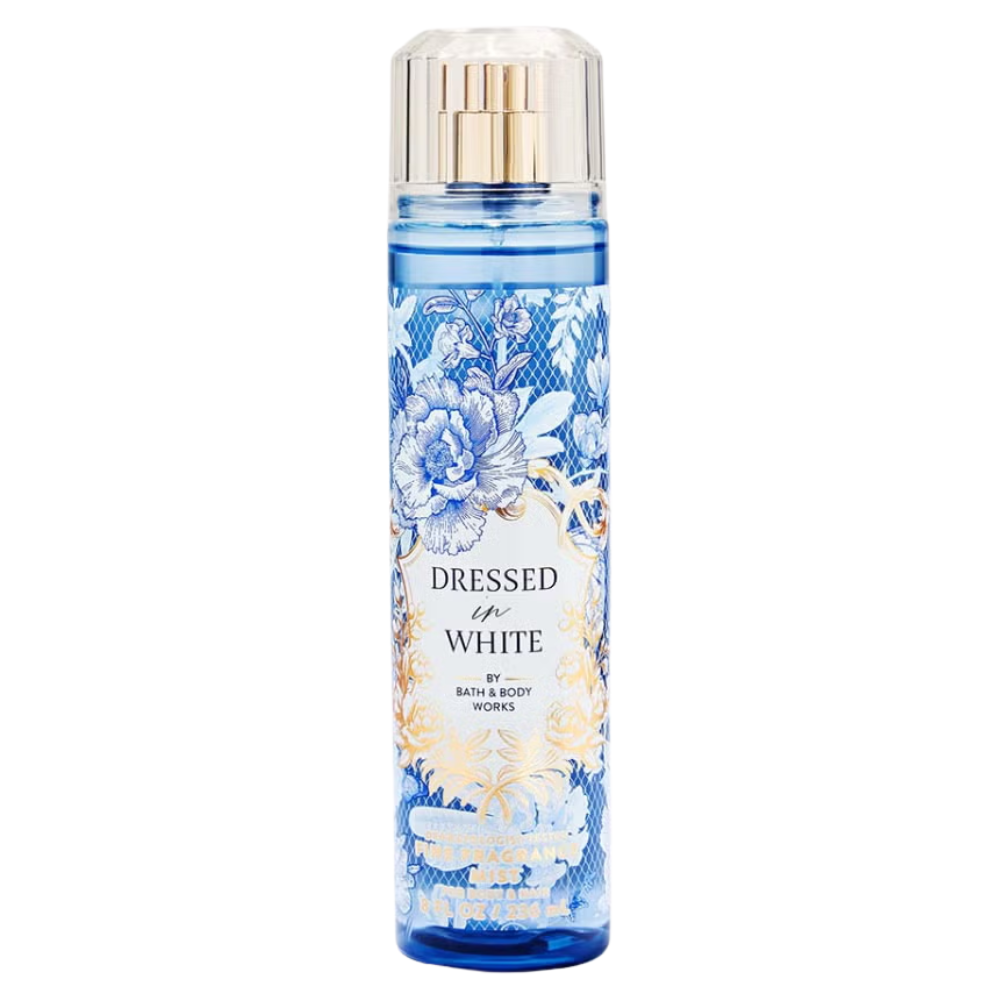 SPLASH FRAGRANCE MIST BATH AND BODY WORKS DRESSED IN WHITE MUJER 236ML - Imagen 1