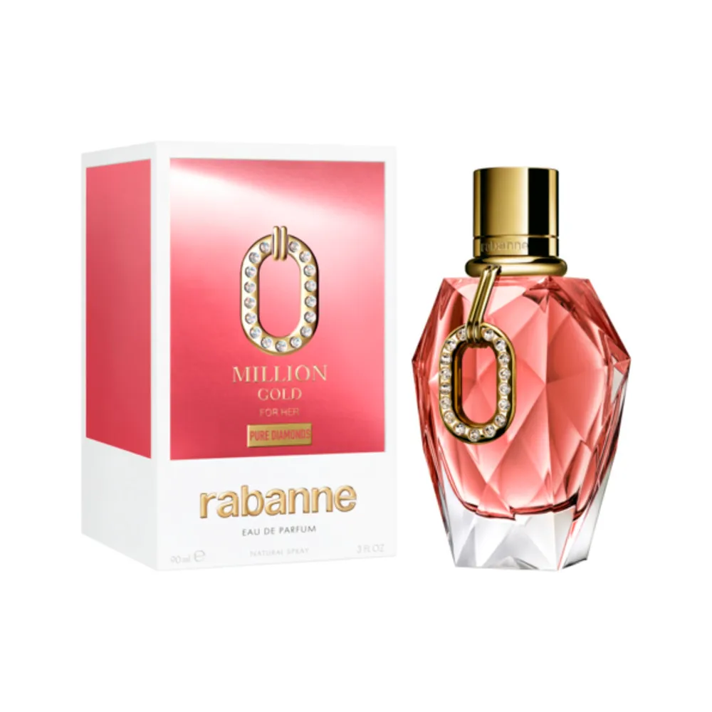 PACO RABANNE MILLION GOLD PURE DIAMOND MUJER EDP 90ML - Imagen 1