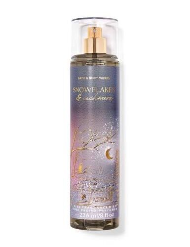 SPLASH FRAGRANCE MIST BATH AND BODY WORKS SNOWFLAKES Y CASHMEREMUJER 236ML