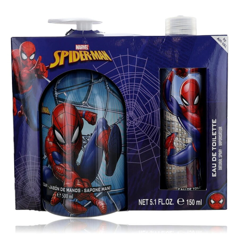 Estuche Marvel Spiderman niño EDT 2pz Spray 150ml/Jabon de manos 500ml - Imagen 1