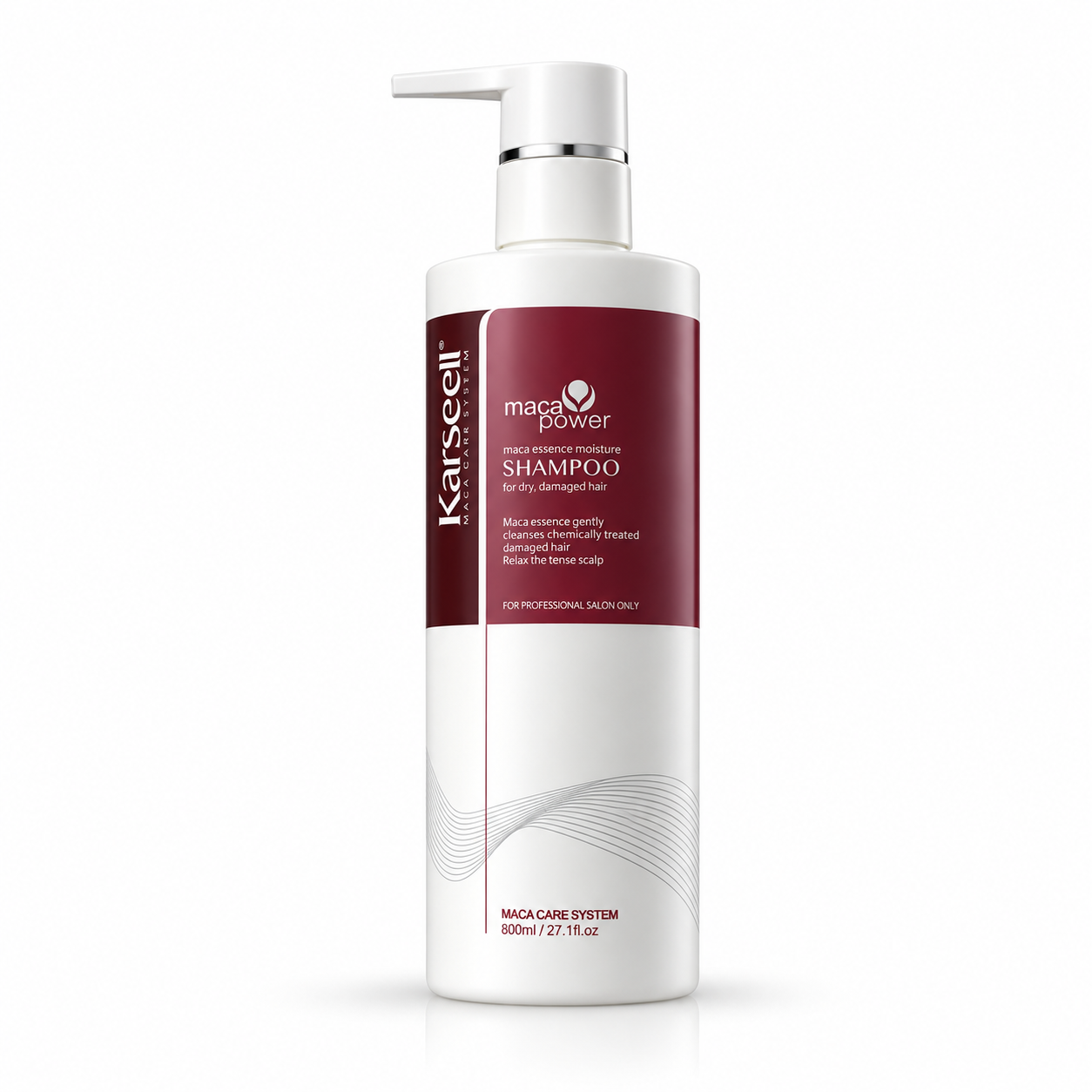 KARSEELL MACA ESSENCE MOISTURE SHAMPOO 800ML - Imagen 1