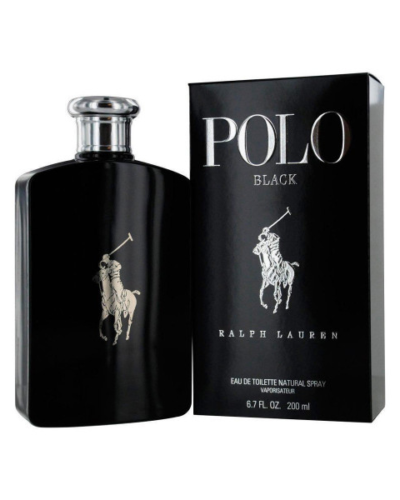 RALPH LAUREN POLO BLACK HOMBRE EDT 200ML