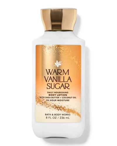 CREMA CORPORAL BODY LOTION BATH AND BODY WARM VANILLA SUGAR MUJER 236ML