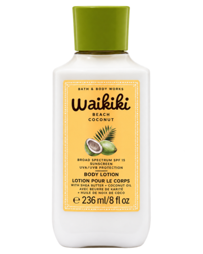 CREMA CORPORAL BODY LOTION BATH AND BODY WAIKIKI BEACH COCONUT 226ML