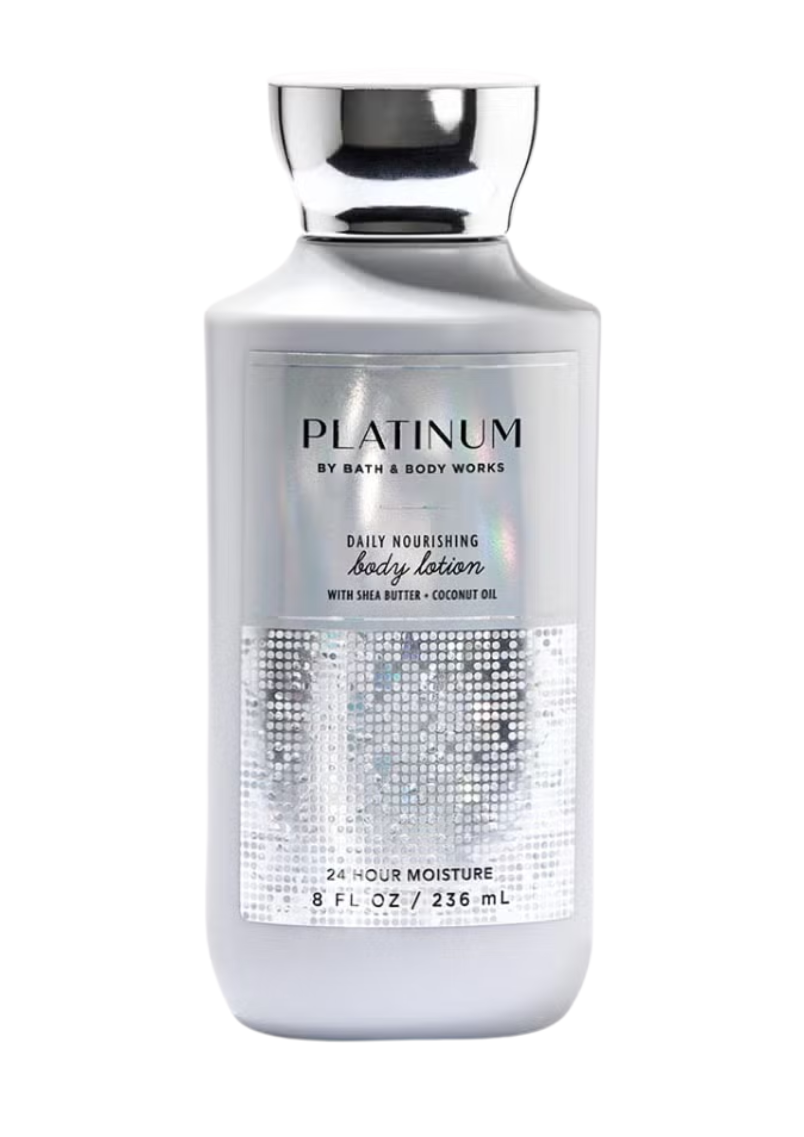 CREMA CORPORAL BODY LOTION BATH AND BODY PLATINUM MUJER 236ML - Imagen 1