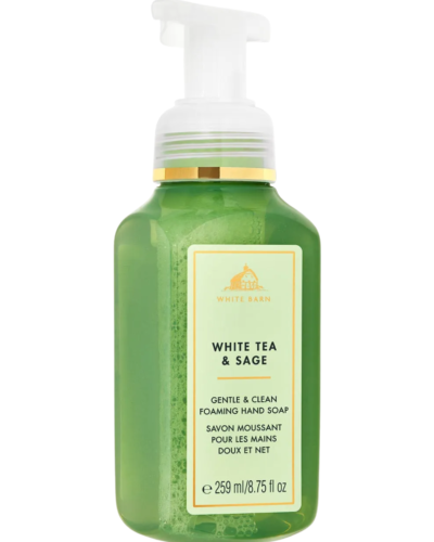 BATH AND BODY JABON DE MANOS WHITE TEA AND SAGE 259ML
