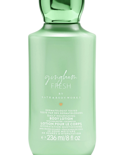 CREMA CORPORAL BODY LOTION BATH AND BODY GINGHAM FRESH MUJER 236ML