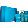 Estuche Al Haramain Amber Oud Aqua Dubai Unisex EDP 3 pz Perfume 75ml/Mini 30ml/Splash 250ml - Thumbnail Image 1